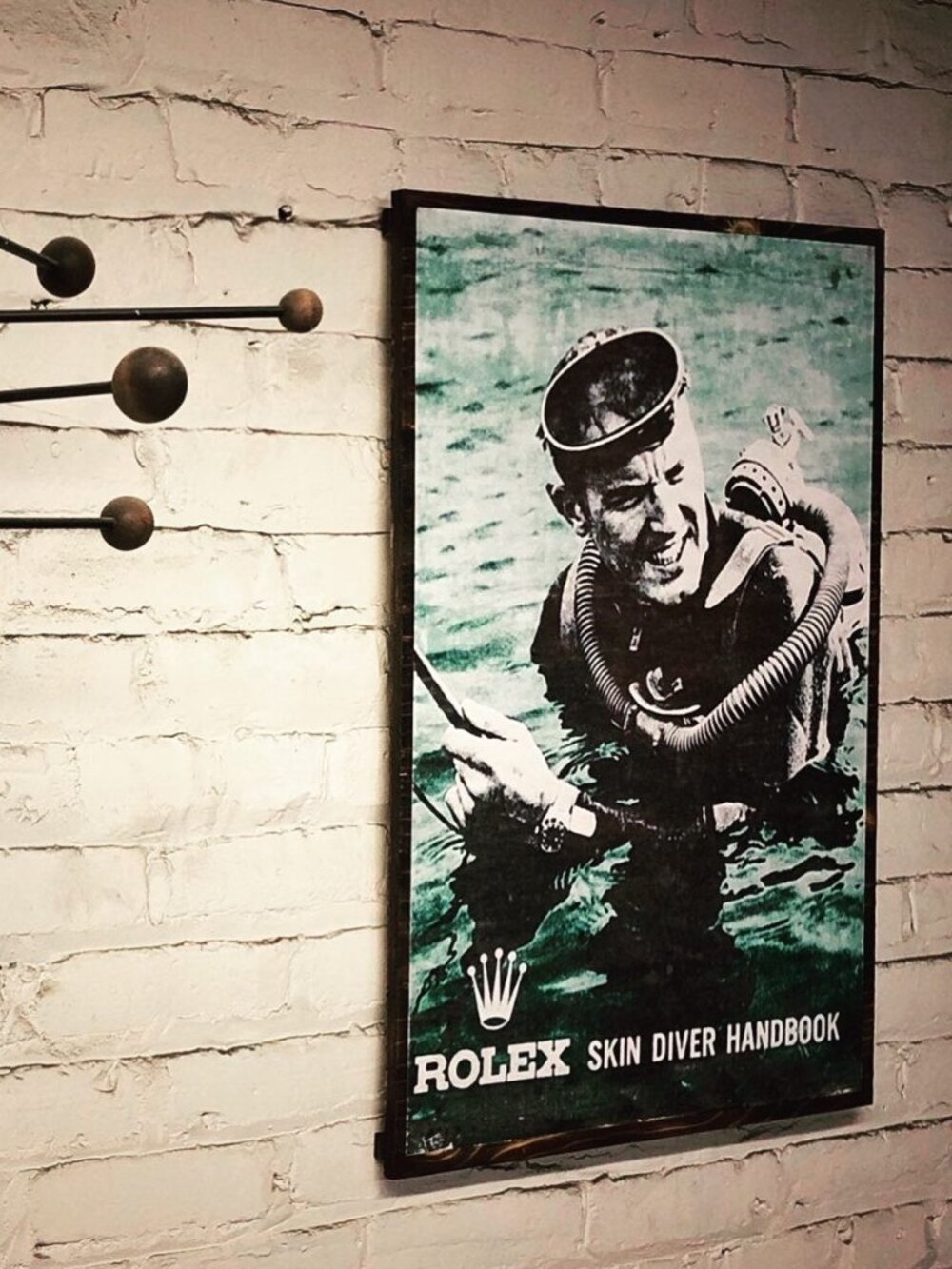 Rolex Skin Diver handbook  Cover art distressed art piece  369mafia